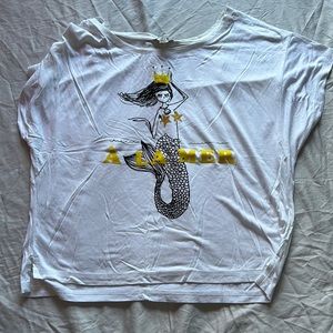 Zara mermaid tee